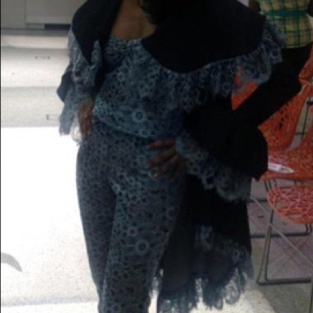 Denim & Lace Outfit